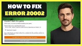 How to Fix Fortnite Error Code 20002 | OpenService Failed (5) Easy Anti-Cheat Fix 2025