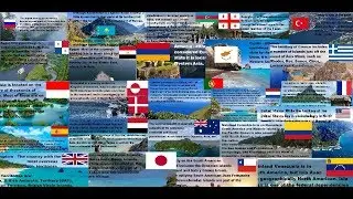 Countries that have territory in two continents - Transcontinental and Overseas Territories