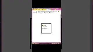 List Style image property in css | new Short |embed image in li Tag #cssshorts #shorts #htmlcss