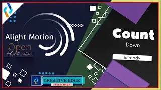 Trending countdown | alight motion tutorial | editing tutorial | countdown animation |creative edge