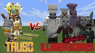 (The Villagers Vs Pillagers+ Expansion) Tauso Vs Illager Bosses