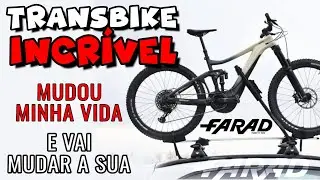 O MELHOR SUPORTE PRA TRANSPORTAR SUA BICICLETA NO CARRO - Transbike de teto Farad