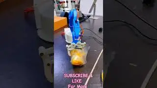 6-degrees Pick and Place Robot #innovation #diytech #techadventure  #robotics