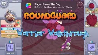 RoundGuard - Warrior Full Walkthrough [apple arcade]