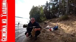Ловля леща на донки на Волге у Белого городка
