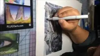 Hyperlapse: Copic Art  — Fantasy Drawing