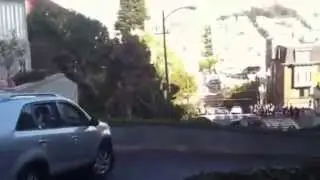 Lombard street in San Francisco