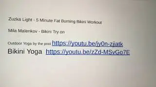 Eche un vistazo y vea lo que piensa. Mila Malenkov se une a los de bikini rojo