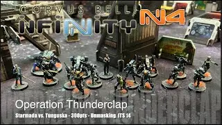 Infinity N4 Battle Report - ITS 14 Starmada  vs. Tunguska