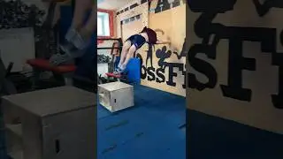 Фляк от стены в комбинации / Wall down monkey in line 
