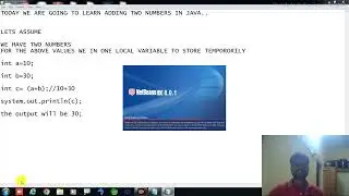 Adding Two Numbers In Java | JAVA SIMPLE EXAMPLES | JAVA BASIC #2