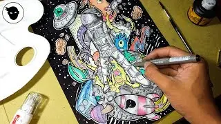 The Space Wanderer | Doodling Time