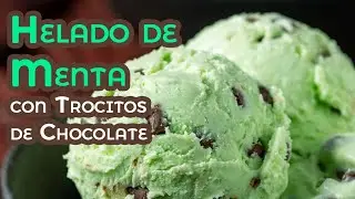 Helado De Menta Natural, Sin Aditivos, Sin Huevos y Sin Maquina