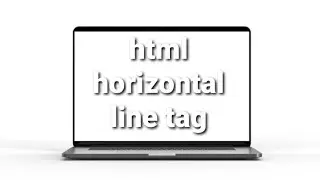 HTML horizontal line tag | how to add horizontal line in html? #htmltutorial