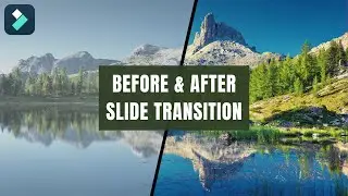 How To Get Before After Wipe Transition Using Filmora