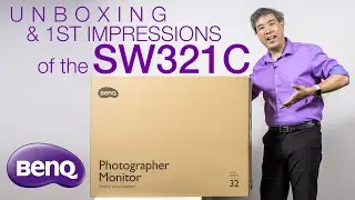 BenQ SW321C Unboxing & First Impressions of the BEST 4K Hardware Calibrated Display for Photography!
