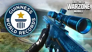 SNIPER KILLS LIKE PC VERSION IN WARZONE MOBILE|WORLD RECORD