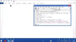 VBA Word Marries Excel (Opening Excel and Extracting Data from Word)
