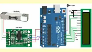 Make Weighing Machine using Arduino Load Cell & HX711 Module