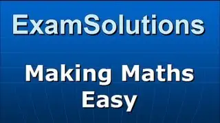 Animation on connected particles on a slope passing over a pulley : ExamSolutions Maths Revision