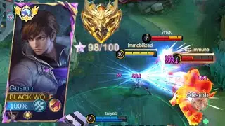 GLOBAL GUSION BEST BUILD ONE SHOT 🔥!! - TOP 1 GLOBAL GUSION ~ MLBB