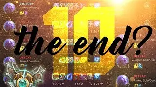 RYZE TO MASTER #10 - IS THIS THE END OR THE BEGINNING?