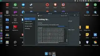 Manjaro XFCE. How to just make a backup system via GUI