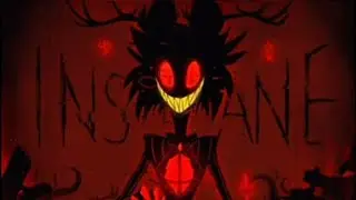 Клип hazbin hotel Alastor песня "INSANE"