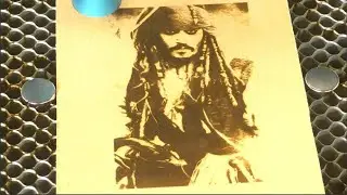 100w CO2 Laser High-Resolution photo engraving How To Thunder Laser Nova episode 2