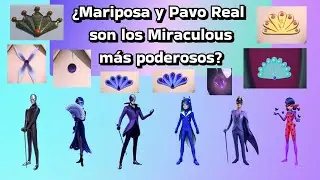 Miraculous Mariposa y Pavo Real ¿Más poderosos que Catarina y Gato? #miraculous #chatnoir #ladybug