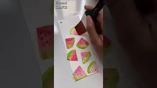 Easy Fruitmark Idea✨💚 #pinterest #trending #shorts
