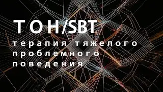 ТОН/SBT Терапия тяжелого проблемного поведения у детей с РАС