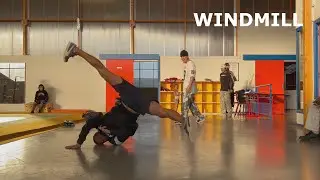 Powermoves : My windmill (After shoulder surgery).