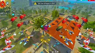 HARD LOBBY 💪 AUG+M1887 99% Headshot Rate ⚡| Solo Vs Squad🪂[ Full Gameplay ] Intel i5 💻 FreeFire
