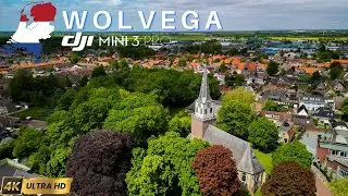 Wolvega 🇳🇱 Drone Video | 4K UHD | Soft House - Relaxing Music