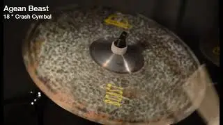 Agean Beast 18in Crash Cymbal +10