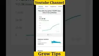 Youtube channel grow kaise kare| Youtube channel grow tips | How to grow youtube channel #shorts
