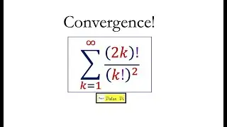 Ratio Test for Convergence!