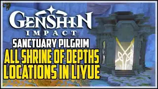 Genshin Impact All Shrine Of Depths Locations in Liyue (Sanctuary Pilgrim Achievement)