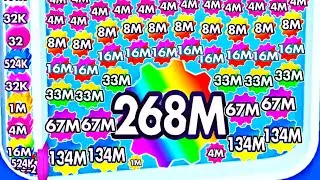 BOUNCE MERGE 2048 - Level Up Number Master (Satisfying Asmr Gameplay, Reach 512M)