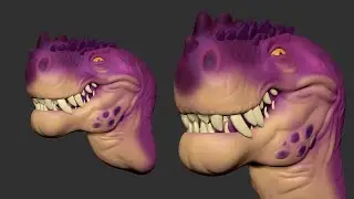 Stylized T-Rex Speedsculpt #1