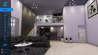 Sketchup Vray Interior - Mezzanine design