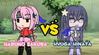 Haruno Sakura VS Hyuga Hinata//Gacha club//NATY-KUN
