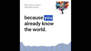 Why write a series? With Sara Rosett