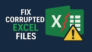 How To Recover & Repair Corrupted Excel Files? Fix Damaged Excel File Easily