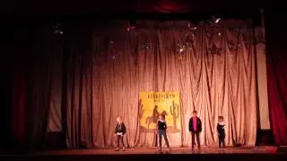 Спектакль "Ковбойская сага". Школа Волшебников 3 смена 2015.