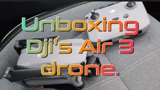 Dji Air 3 unboxing. Dji's middle tiered drone.