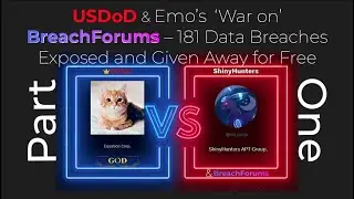 USDoD and EMOs 'war' on BreachForums - Part 1: Free Breach Data
