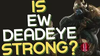 EW Deadeye dps test with best synergy in T6 Final guardian