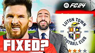 LUTON TOWN FIXED? with Lionel Messi